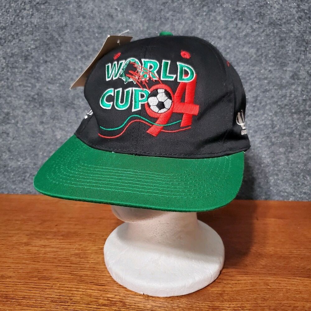 NEW Vintage Logo Athletic World Cup USA Soccer 94 Snapback Hat Cap Futbol 90s